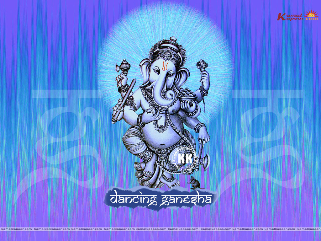 Dancing Ganesha Wallpaper